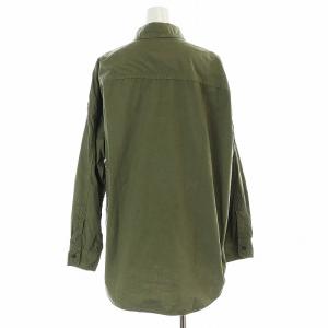 L'Appartement BF Wash SH シャツ カジュアル 長袖 オーバーサイズ F カーキ 20050560005830