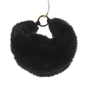 Max Mara JOLIE テディベア ミニバッグ ハンドバッグ ポーチ 黒 ブラック