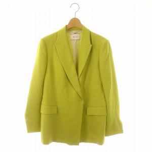 BLAISE ダブルジャケット テーラード ダブル 総裏地 4 ライムグリーン /DO OS
