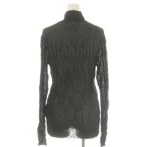 Y's ピンクレーベル × TAKESHI KOSAKA ヨウジヤマモト 縦シワワッシャー加工 プルオーバー ニット カットソー 長袖