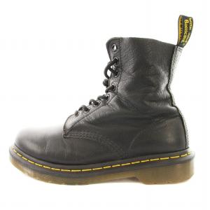 Dr.Martens PASCAL VIRGINIA 8ホールブーツ ショートブーツ レザー UK5 黒 13512006 /MM