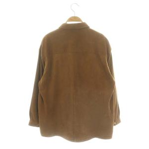 IENA ゴートスエードシャツブルゾン ジャケット F 茶 ブラウン
