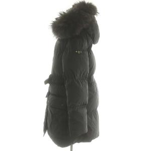 TATRAS ナイロン フーディ ダウンジャケット 02 ブラック