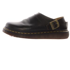 Dr.Martens ISHAM レザー サンダル ストラップ UK9 28cm 黒 ブラウン