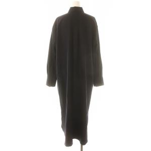 Theory 24AW Wool PL Flannel OS Maxi SD S ネイビー