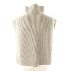 Theory 24AW Felted Wool Cash High Neck Dickie ショートビブ ニット セーター ハイネック カシミヤ混