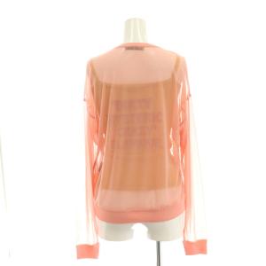 HYSTERIC GLAMOUR BEAR & DIRTY HYSTERIC プルオーバー カットソー 長袖 ノースリーブ レイヤード F ピンク 黄色 イエロー