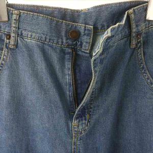 HYSTERIC GLAMOUR 24SS スーパーワイドデニムパンツ ジーンズ ボトムス ジップフライ コットン XS 青 ブルー