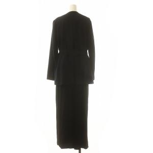 COCO DEAL リュクス Luxe 23SS セットアップ 2点セット Vネックノーカラージャケット × サテンワンピース