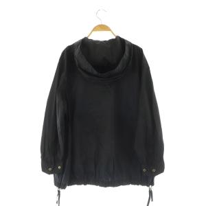 Spick&Span 22SS シアーアノラックブルゾン プルオーバー ナイロン パーカー F 黒 ブラック /MY OS