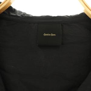 Spick&Span 22SS シアーアノラックブルゾン プルオーバー ナイロン パーカー F 黒 ブラック /MY OS
