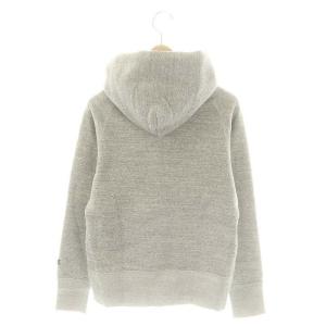 AMERICANA AMEYフードスウェット 長袖 プルオーバー 裏起毛 999 杢グレー