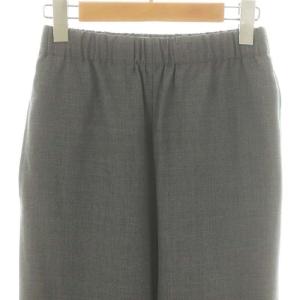 ENFOLD 23SS ELASTIC MENS WIDE‐PANTS ワイドパンツ イージーパンツ 36 グレー