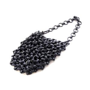 JIL SANDER LINK BAG ネイビー