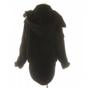 Y's ヨウジヤマモト 22AW WOOL MOSSER PILOT JACKET 2 ブラック