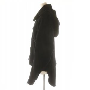 Y's ヨウジヤマモト 22AW WOOL MOSSER PILOT JACKET 2 ブラック