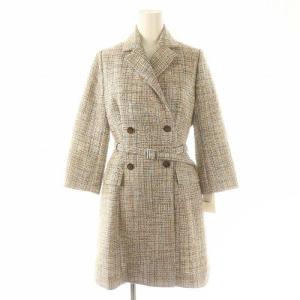 22AW ジャケットミニワンピース 前開き 七分袖 0 マルチカラー /NR OS