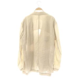 ISSEY MIYAKE MEN コットンリネンジャケット ブレザー シングル 3 ベージュ