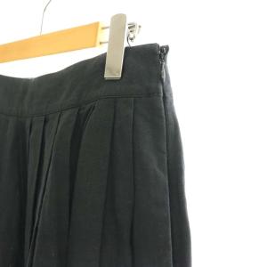 MARGARET HOWELL 24SS LIGHT LINEN プリーツスカート ロング ミモレ丈 リネン 1 紺 ネイビー /MI