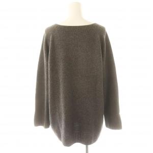 MARGARET HOWELL ウール カシミヤ シルク ニット セーター 長袖 2 グレー