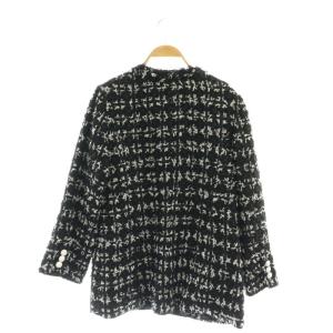 Grace Class 24AW Tweed ジャケット 36 ブラック ホワイト