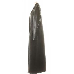 Theory 23AW 一部店舗限定 Pure Wool Sculpted DB Coat P チャコールグレー
