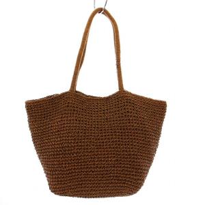 カゴバッグ トートバッグ ハンドバッグ ブラウン V5106-730-50 /KH OF