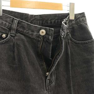 EVERYDAY I LIKE 23AW タックバギー デニム パンツ ジーンズ ジーパン 36 S グレー 23030500807030