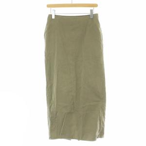 24SS badass スカート タイト マキシ ロング 36 S カーキ 24060500701010