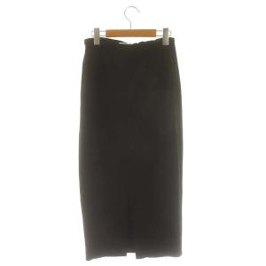 EVERYDAY I LIKE Jersey Long タイトスカート ロング丈 38 M 黒 ブラック