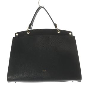 FURLA ADELE L TOP HANDLE ハンドバッグ レザー モスグリーン 緑 /SR2