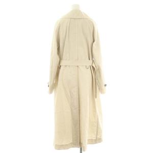 Max Mara ザキューブ ベルテッド トレンチコート I38 ライトベージュ