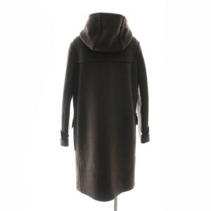 OLD ENGLAND ウール ダッフルコート アウター ロング M 茶 ブラウン