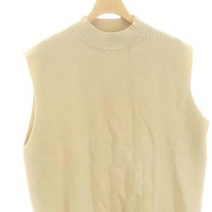 L'Appartement Knit Vest ニット ベスト プルオーバー ベージュ
