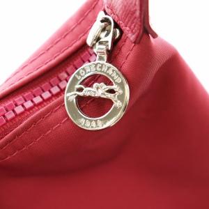 Longchamp ル プリアージュ ハンドバッグ トートバッグ ショルダーバッグ 2way ナイロン レザー ピンク