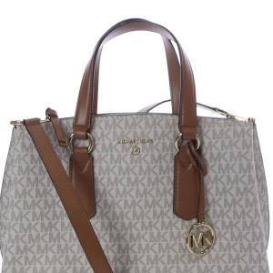 MICHAEL KORS EMMA MK 2WAYバッグ ショルダーバッグ ハンドバッグ 茶色 ブラウン べージュ