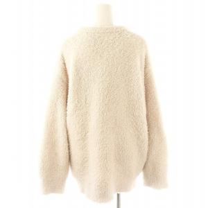 gelato pique 23AW ベーシックジェラートプルオーバー ニット セーター 長袖 クルーネック F ピンク