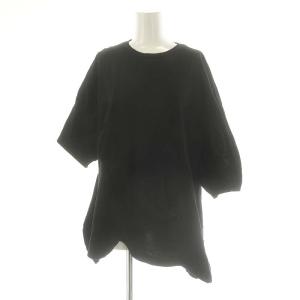 24SS SOLID WAVE T-SHIRT Tシャツ カットソー 半袖 38 黒 ブラック /MF