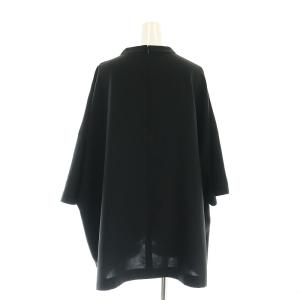 ENFOLD Comfortable Twill BIG T/SHIRT Tシャツ カットソー 七分袖 38 黒 ブラック