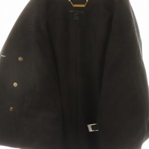 MARC by MARC JACOBS ウールコート アウター ミドル丈 スナップボタン XS チャコール