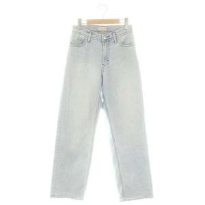 ローライズ ストレート デニムパンツ ジーンズ 23 青 ブルー /MF OS