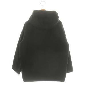 JOURNAL STANDARD 23SS グログランフードコート ハーフコート フードジャケット 38 黒 ブラック