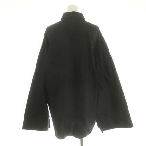 L'Appartement Hello,bonjour! GENTLEWOMAN SHIRTS 長袖シャツ ボリューム袖 黒 ブラック