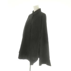 L'Appartement Hello,bonjour! GENTLEWOMAN SHIRTS 長袖シャツ ボリューム袖 黒 ブラック