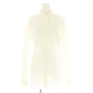 ギザチビエリシャツ 長袖 前開き オフホワイト /DO OS SH