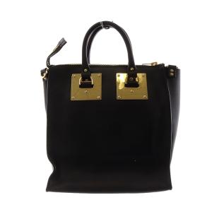 Sophie Hulme アルビオン トートバッグ ショルダーバッグ 2way レザー 黒 ブラック