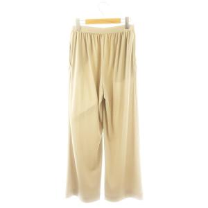 L'Appartement RAW Soft Wide ソフトワイドパンツ イージー 34 ベージュ