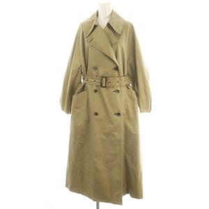 TURKEY ORGANIC FLARE TRENCH COAT トレンチコート フレア S ベージュ