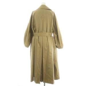 Ameri VINTAGE TURKEY ORGANIC FLARE TRENCH COAT トレンチコート フレア S ベージュ