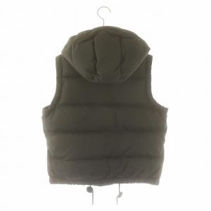 POLO RALPH LAUREN ポニー刺繍 ダウンベスト フード M ダークグリーン